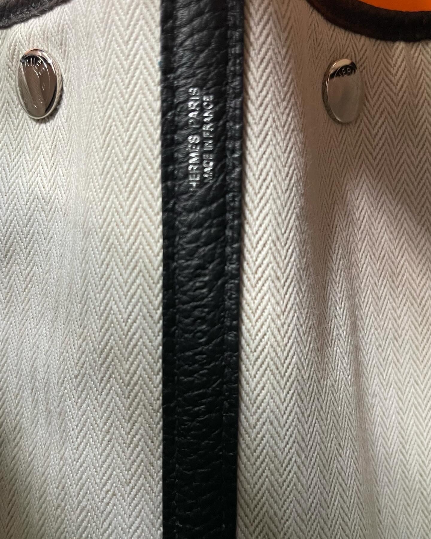 [HERMÈS] Bag Garden Party 36 / All Leather / Noir